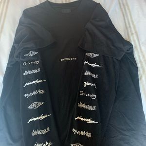 Givenchy long sleeve double shirt